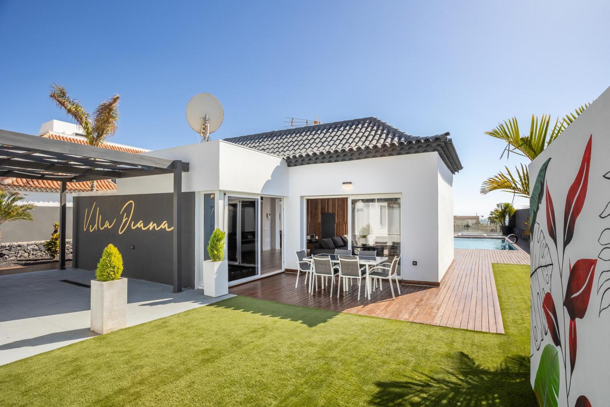 Villa Diana Costa Adeje  Bagian luar foto